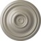 Ekena Millwork Traditional Ceiling Medallion (Fits Canopies up to 4"), Hnd-Painted Pearl White, 14 3/4"OD x 1 3/4"P CM14TRPWS - alternate 1